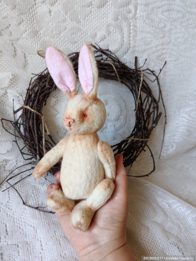 Зайка — Авторские игрушки (фото 3)