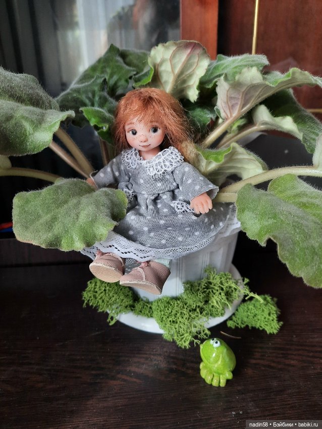 Милашка малышка — Авторские куклы (фото 4)