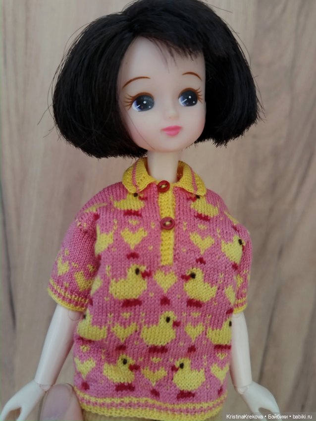 Вязаное поло на тело Обитсу22 (фото 5)