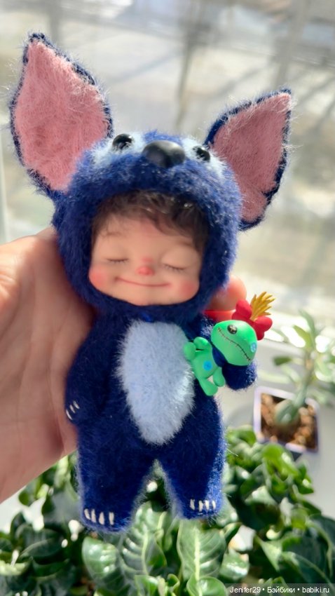 Костюм Стич — Одежда для кукол