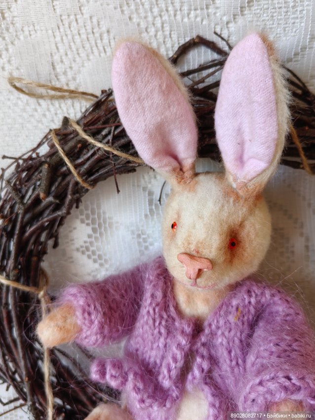 Зайка — Авторские игрушки (фото 5)