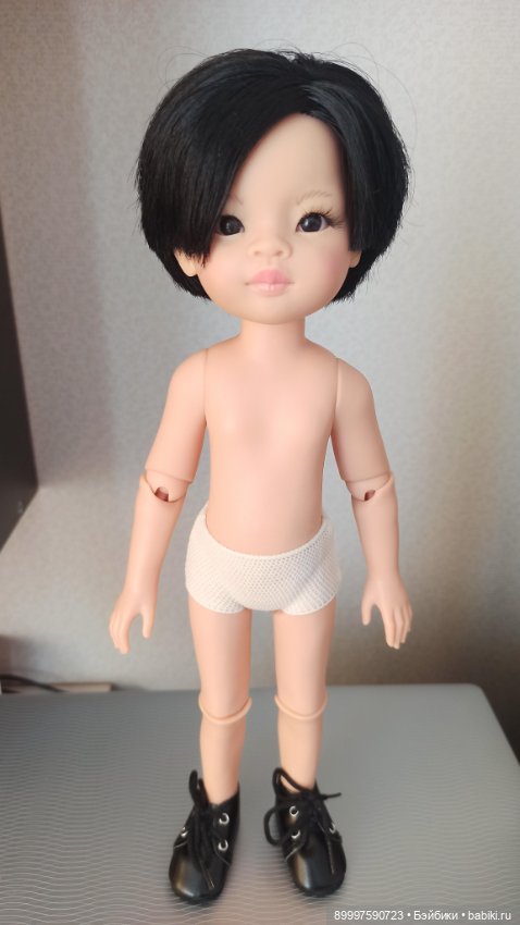 Испанский красавчик Лео на шарнирном фабричном теле с наклонной головой (фото 2)