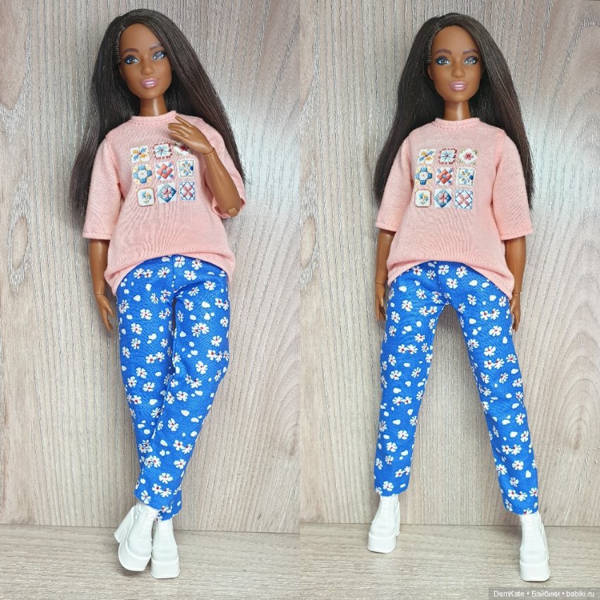 Комплект на Барби пышку — Одежда для кукол