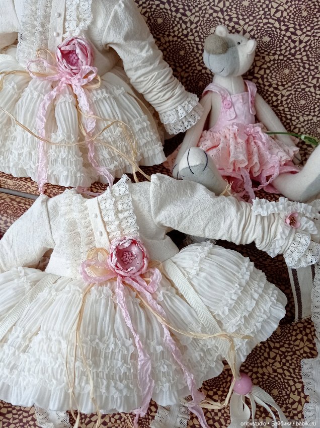 #2 Платье 🍭🍥 "Облачный зефир" для Готц/Zwergnase (фото 8)