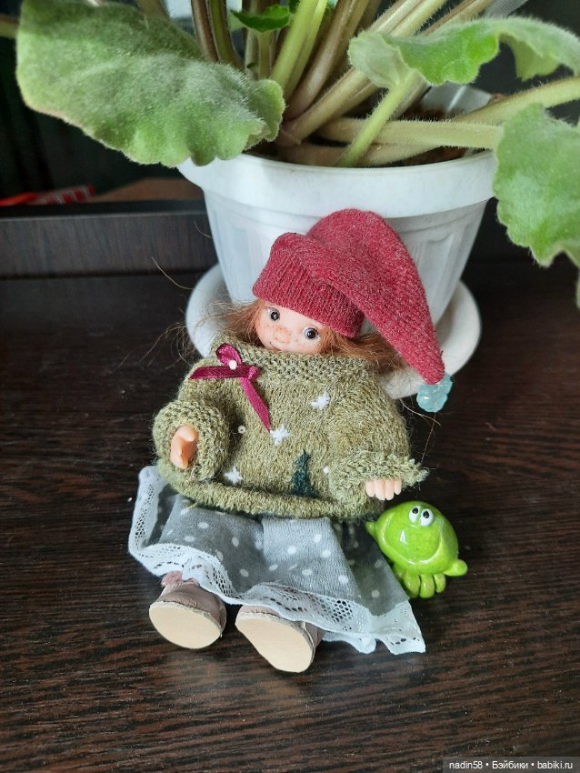 Милашка малышка — Авторские куклы (фото 6)