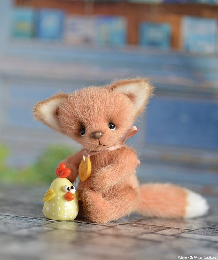 Лисенок Викентий — Авторские игрушки (фото 3)