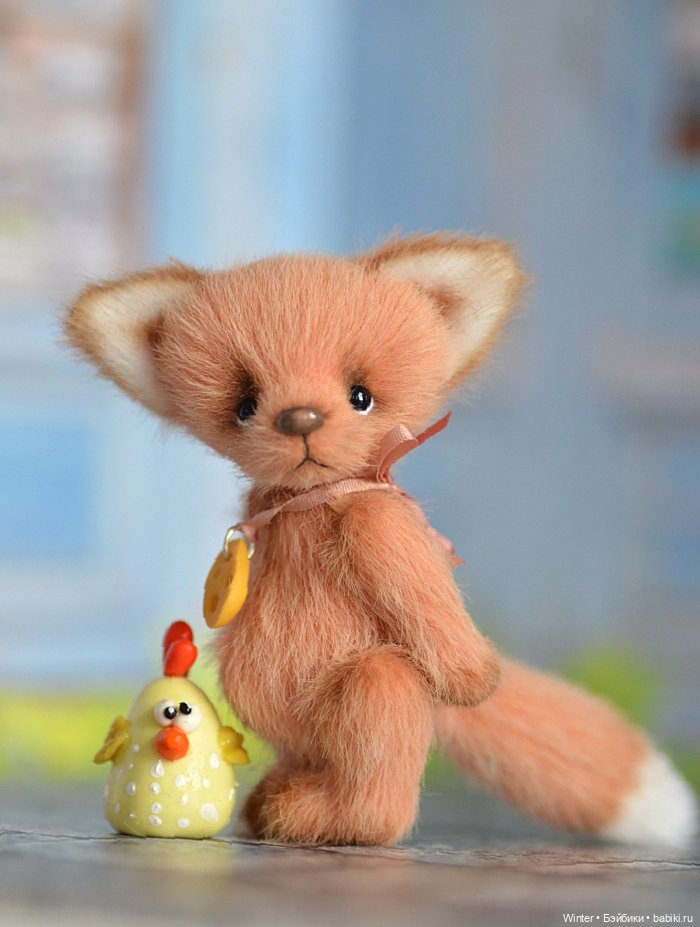 Лисенок Викентий — Авторские игрушки