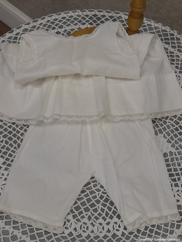 Лот одежды для создания полного образа вашей антикварной (винтажной) куколки (фото 5)