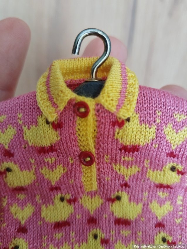 Вязаное поло на тело Обитсу22 (фото 4)