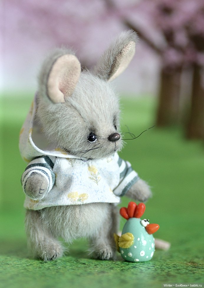 Мышонок Шустрик — Авторские игрушки (фото 2)