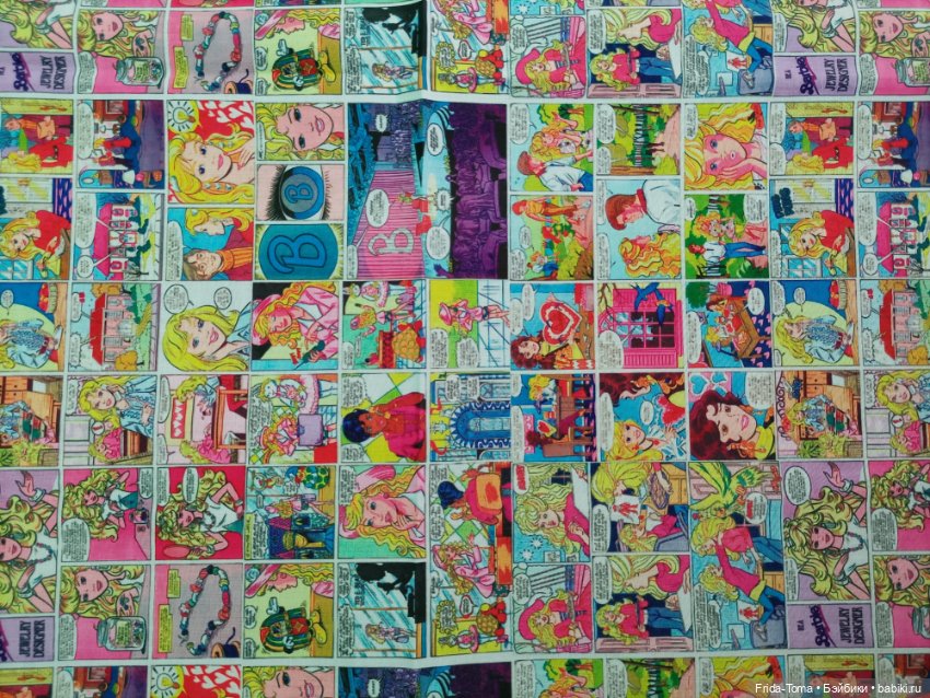 Ткань поплин печатный джинса Япония цветочки (фото 10)