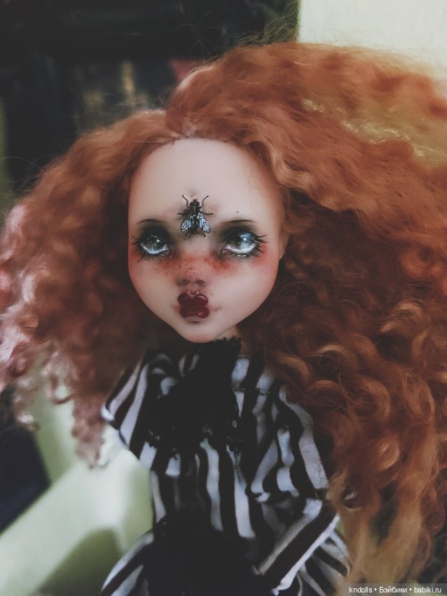 Ооак "Муха" — ООАК (кастом куклы) (фото 8)