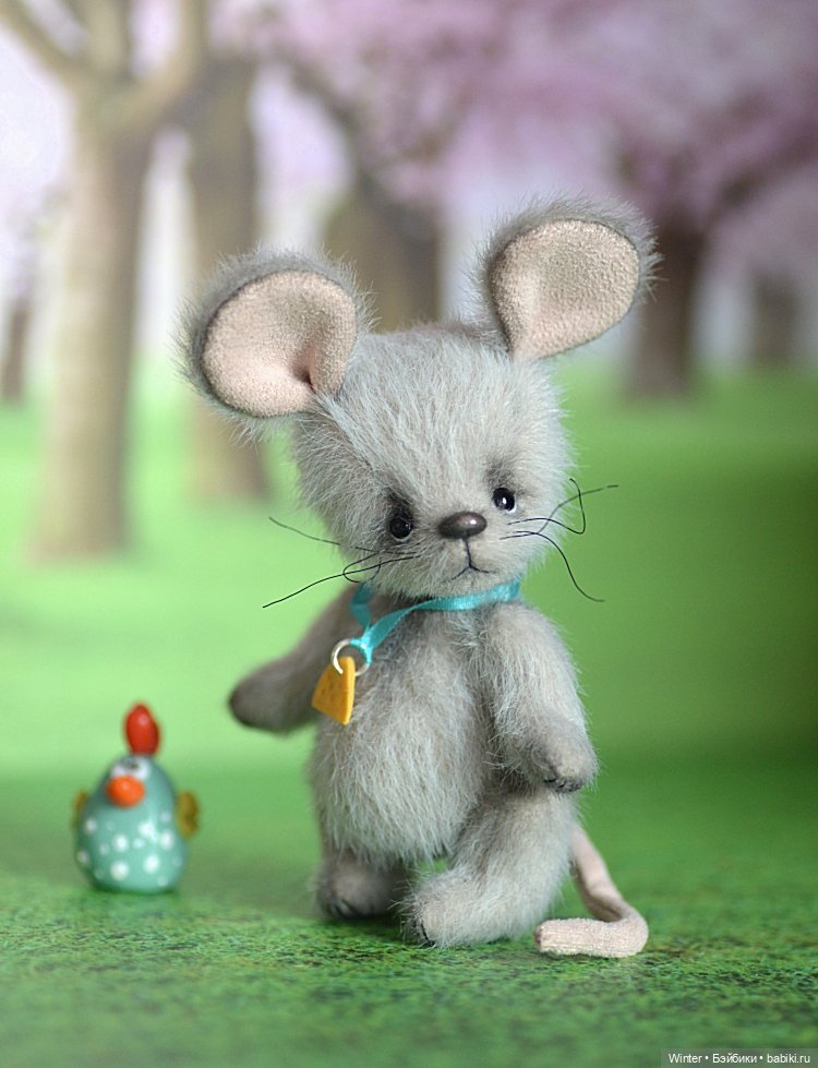 Мышонок Шустрик — Авторские игрушки (фото 5)