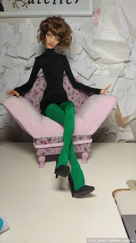 Комплект колготок 🌈 — Одежда для BJD (фото 5)
