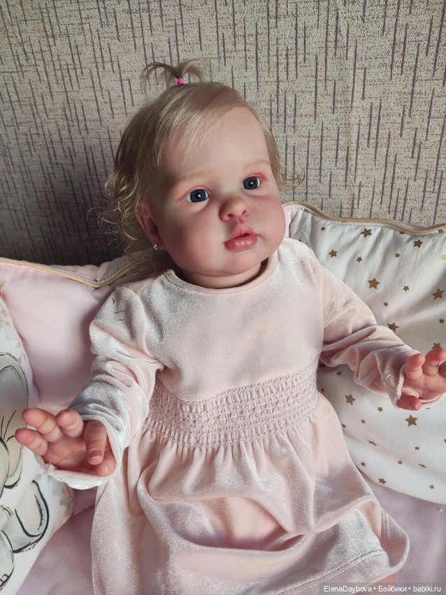 Кукла реборн из оригинального молда Ellie скульптора Ирины Капланской