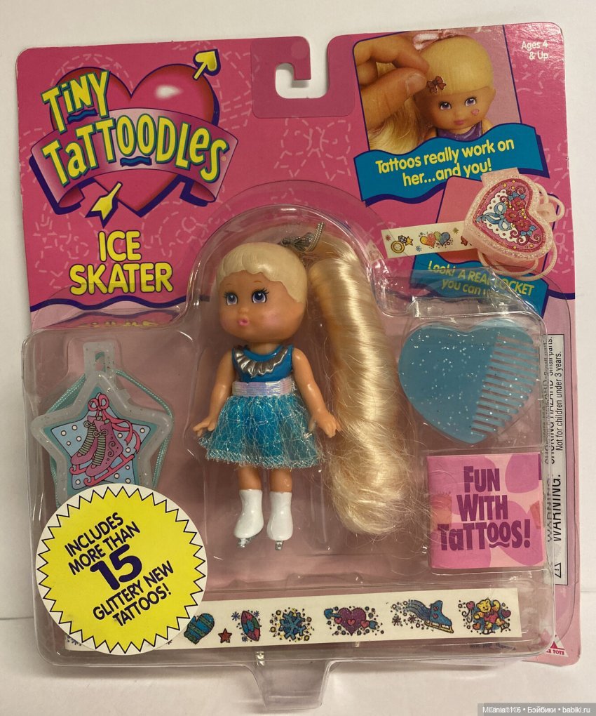 Малышка Tiny Tattoodles 1994 г (фото 7)
