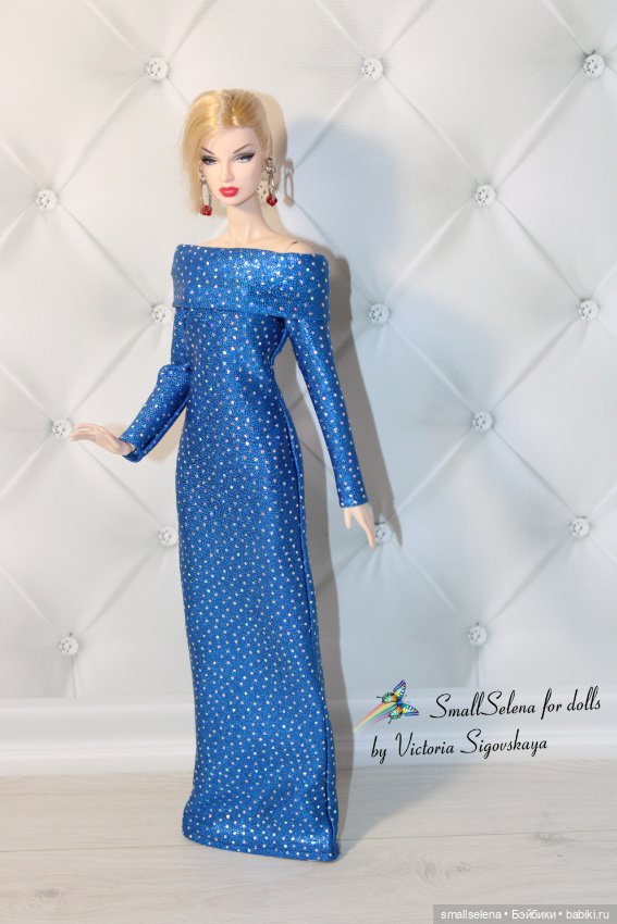 Платье для кукол Марии Пикуновой 1/6 и интегрити тойс (фото 6)