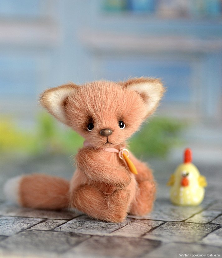 Лисенок Викентий — Авторские игрушки (фото 4)