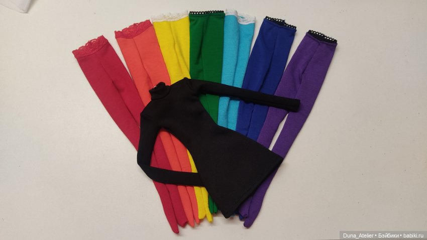Комплект колготок 🌈 — Одежда для BJD