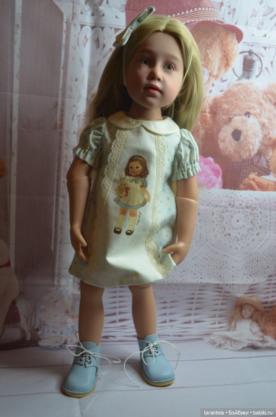Платье для малышки Готц 50 см