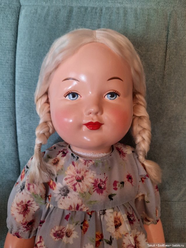 Реплика винтажной куклы фабрики 8 марта