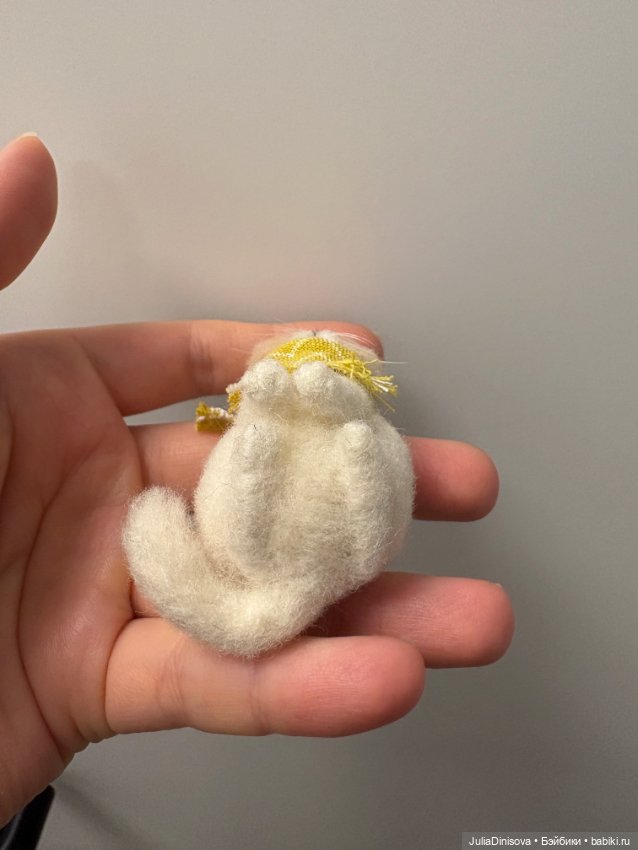 Котик ручной работы — Авторские игрушки (фото 7)