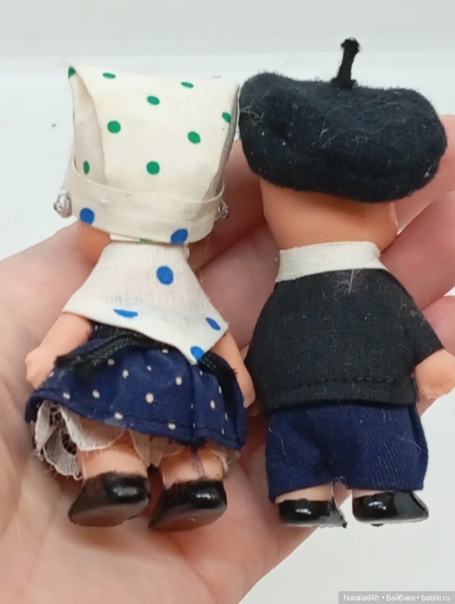 Пара миниатюрных кукол Испания (фото 4)