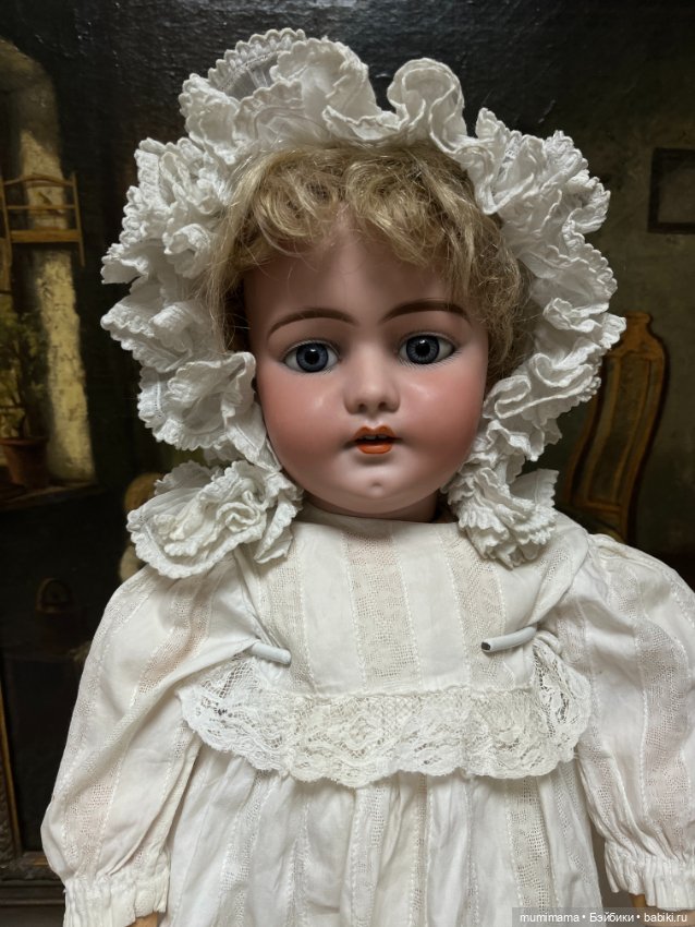 Антикварная ранняя кукла Franz Schmidt рост 60 см (фото 3)
