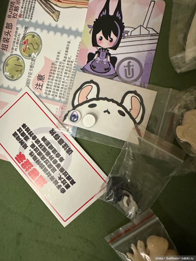 Черничная зайка UFdoll — Шарнирные куклы (не BJD) (фото 5)