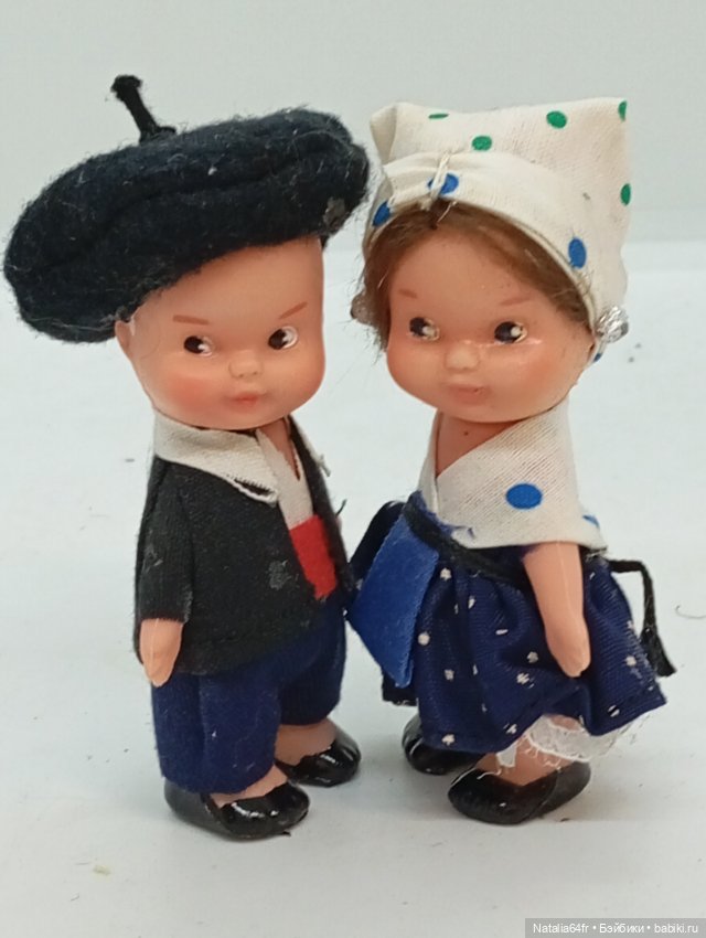 Пара миниатюрных кукол Испания (фото 7)