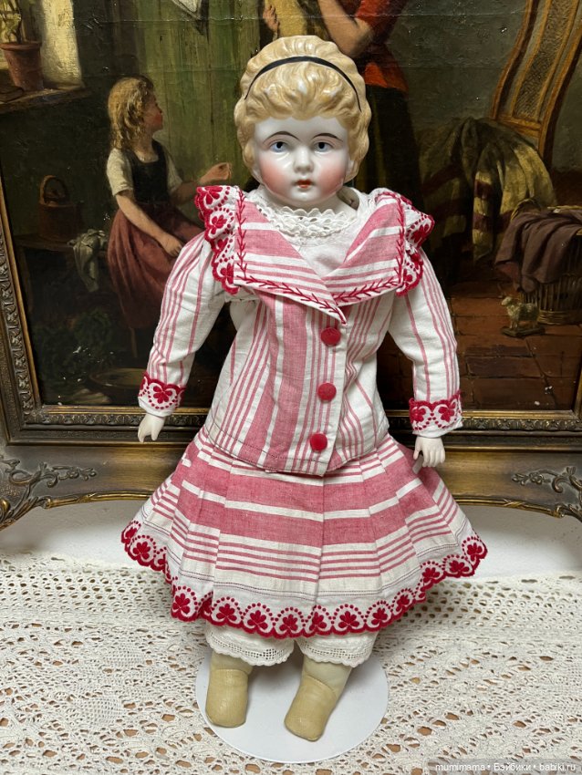 Антикварная немочка C.F Kling 193 рост 46 см (фото 2)