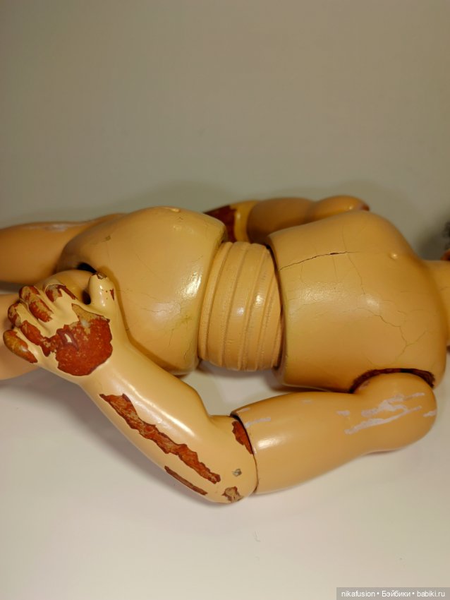 Антикварная кукла производства фабрики Альберта Шонхута