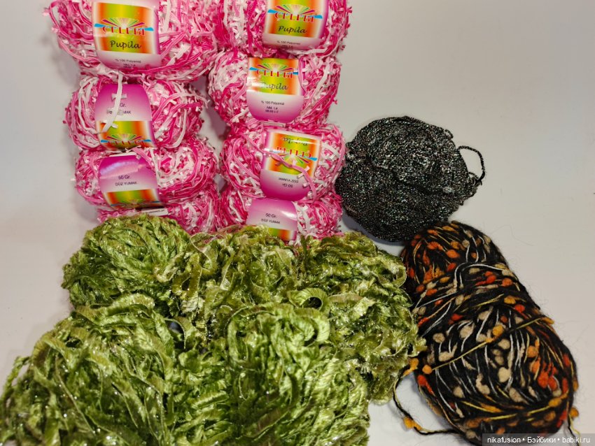 Нитки для вязания Турция, распродажа излишков