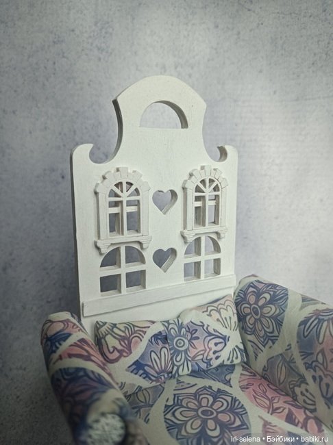 ЦЕНА СНИЖЕНА 1 день, до 3 апреля Кресло "Mila" с пледом и подушками. Куклам от 15 до 22 см (фото 5)