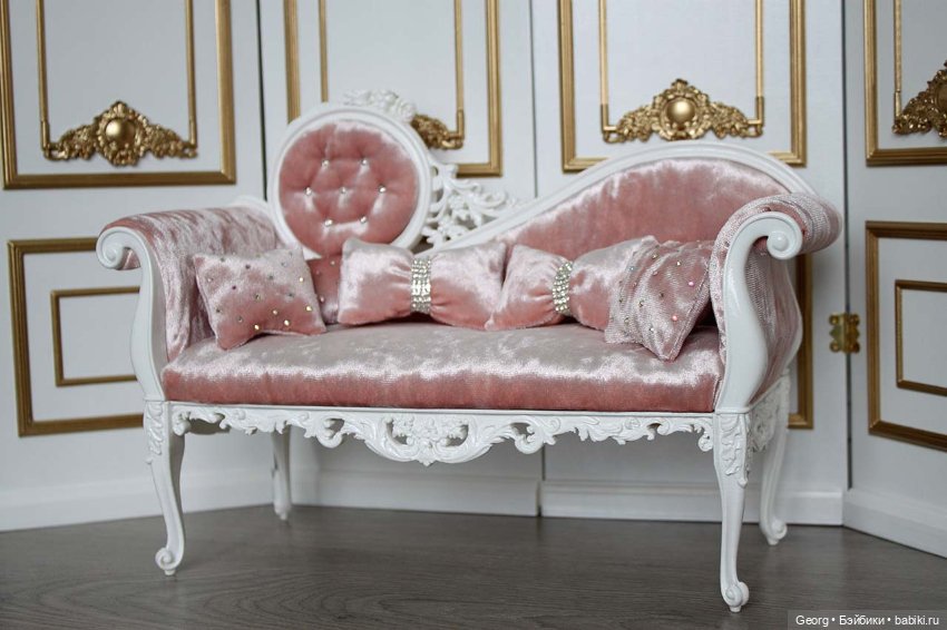 Диван для кукол — Кукольная мебель (фото 6)