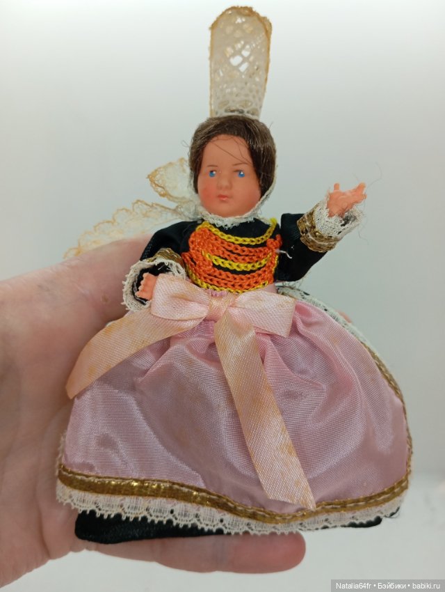 Petitcollin кукла Франция . Целлулоид (фото 7)