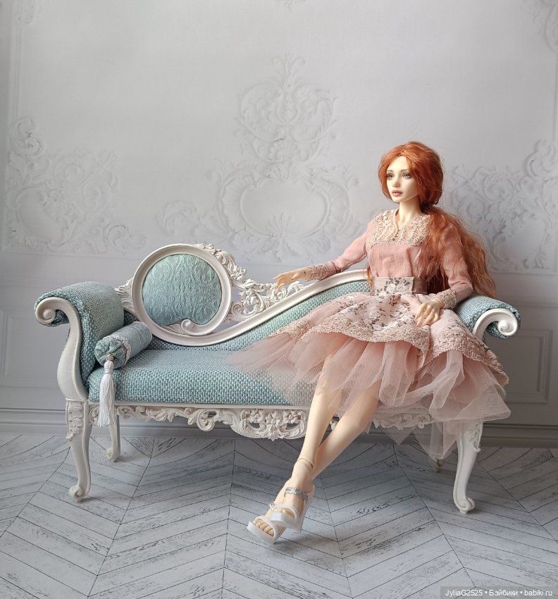 Кушетка ,,Классика" 1/4 — Кукольная мебель