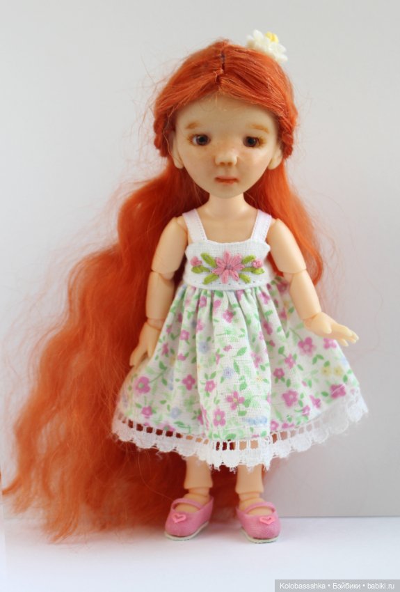 Авторская куколка Весна 13см (фото 4)