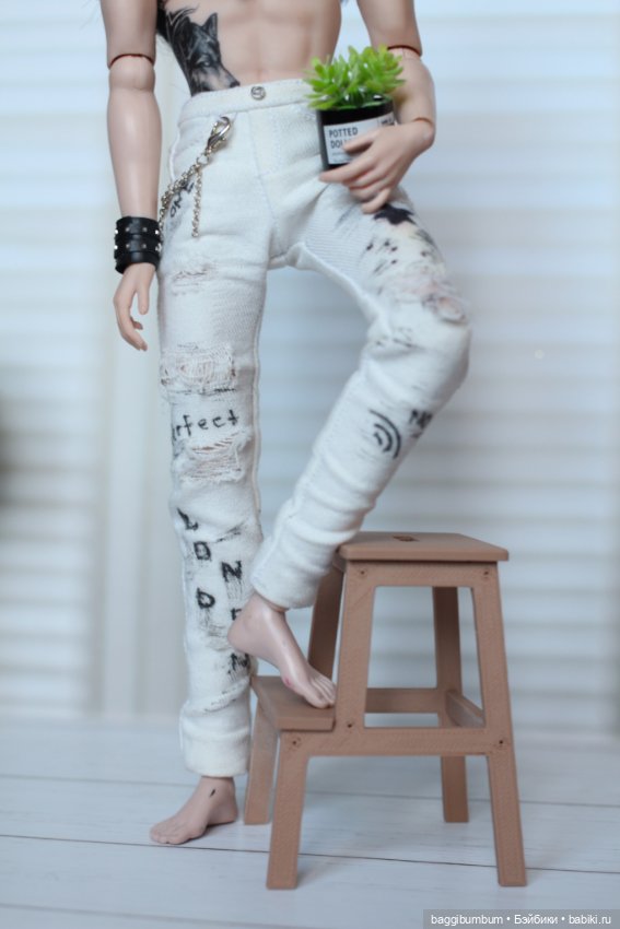 Стул икеа 1:6 — Аксессуары для кукольных фотосессий (фото 3)