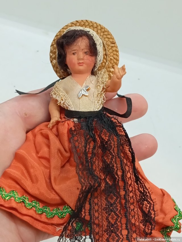 Petitcollin кукла Франция . Целлулоид (фото 5)