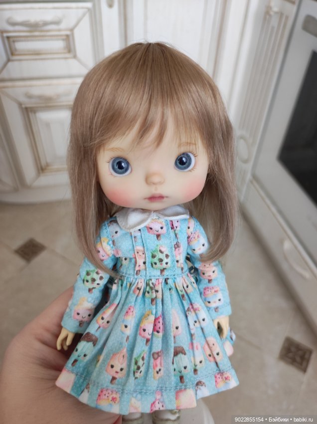 Продам очень красивый паричок из локонов козочки на Монст (фото 2)