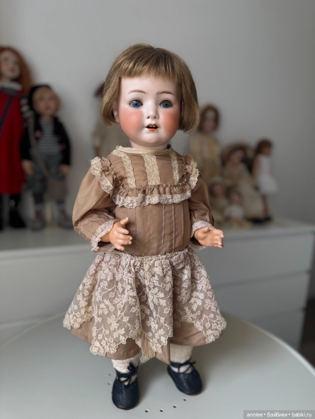 Шикарная антикварная кукла Heubach Köppelsdorf 320-6 (фото 2)