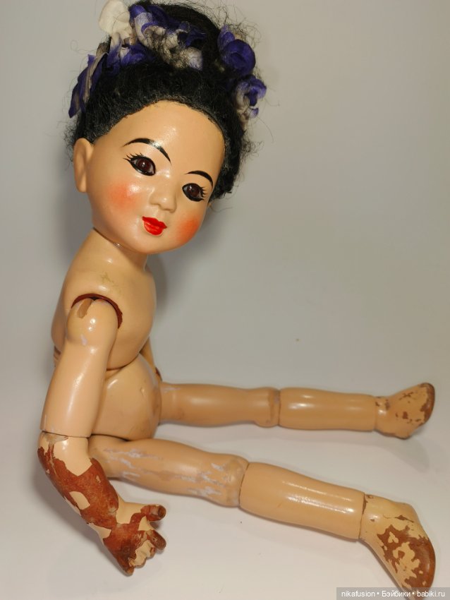 Антикварная кукла производства фабрики Альберта Шонхута