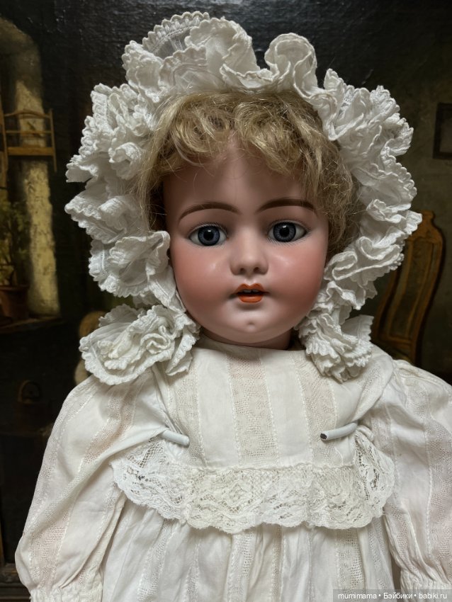 Антикварная ранняя кукла Franz Schmidt рост 60 см (фото 4)