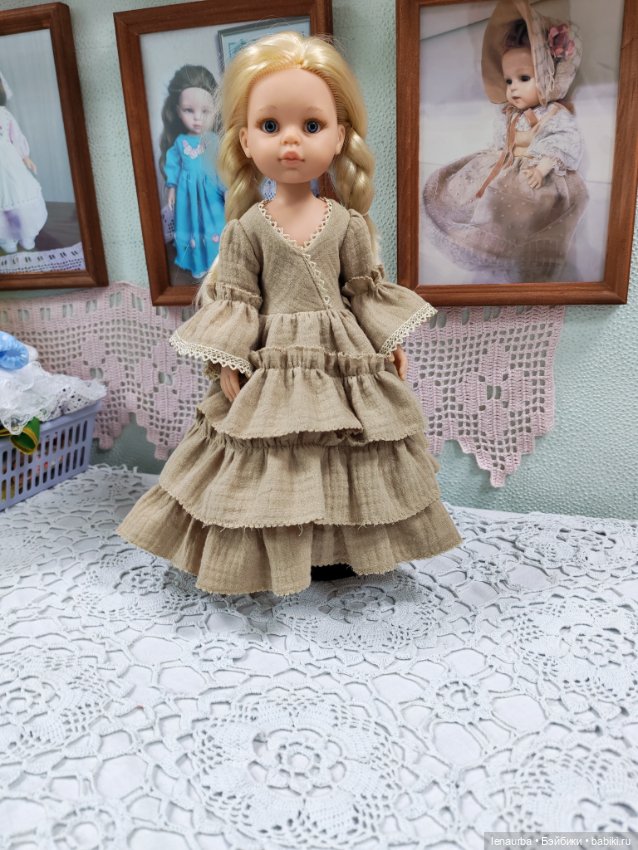 Платье на паолку — Одежда для кукол (фото 4)