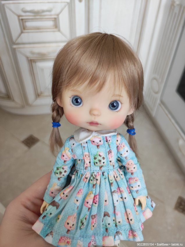 Продам очень красивый паричок из локонов козочки на Монст (фото 4)