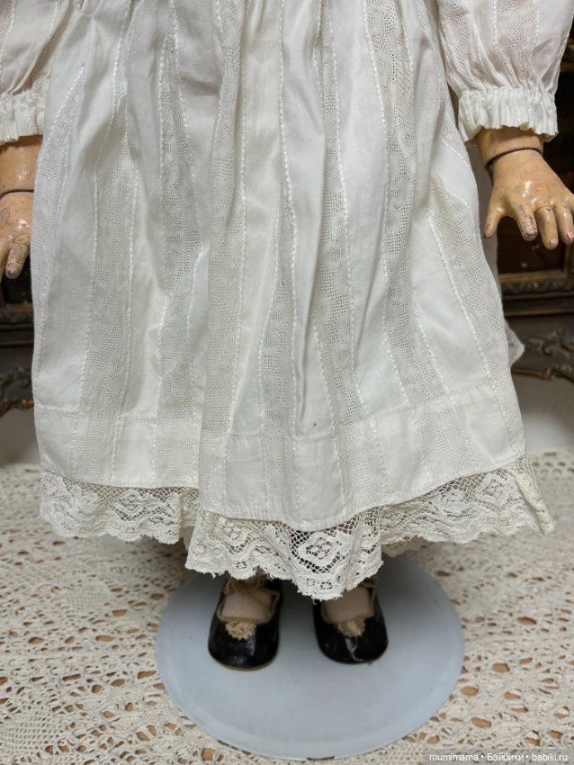 Антикварная ранняя кукла Franz Schmidt рост 60 см