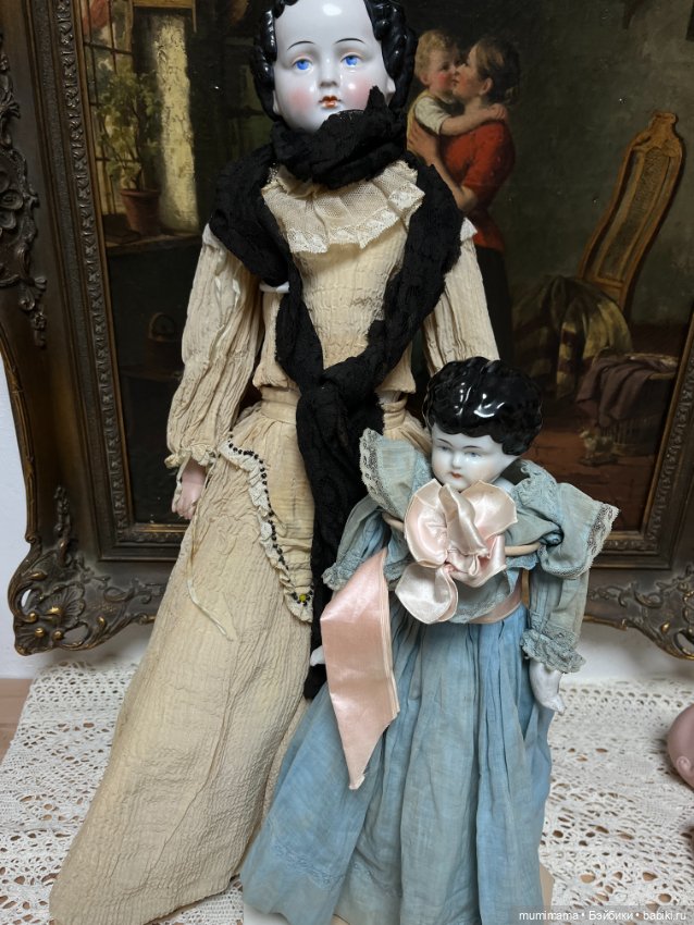 2 Большие куклы China head рост 63 и 40 см (фото 5)