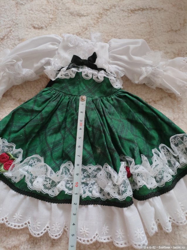 Красивый винтажный комплект одежды (фото 4)