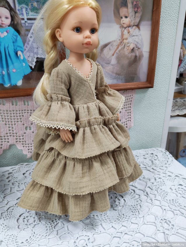 Платье на паолку — Одежда для кукол (фото 3)